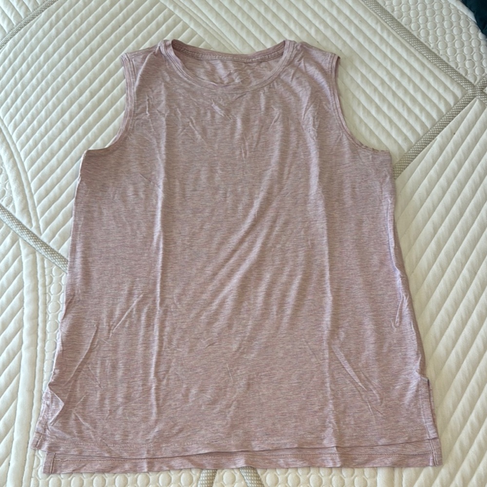 Lululemon Athletica Pink Sleeveless Muscle Tee